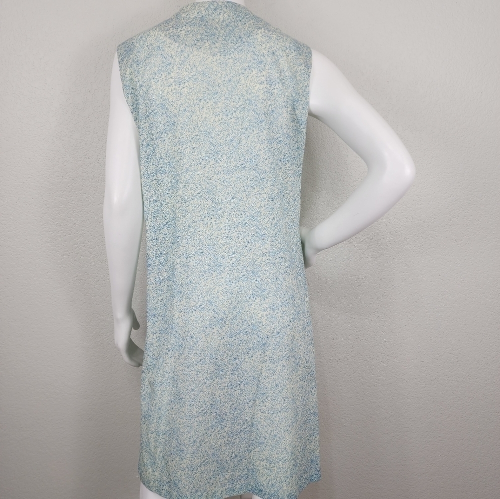 Vintage Bleeker Street Cotton Sleeveless Shift Dress Size L - Picture 6 of 10